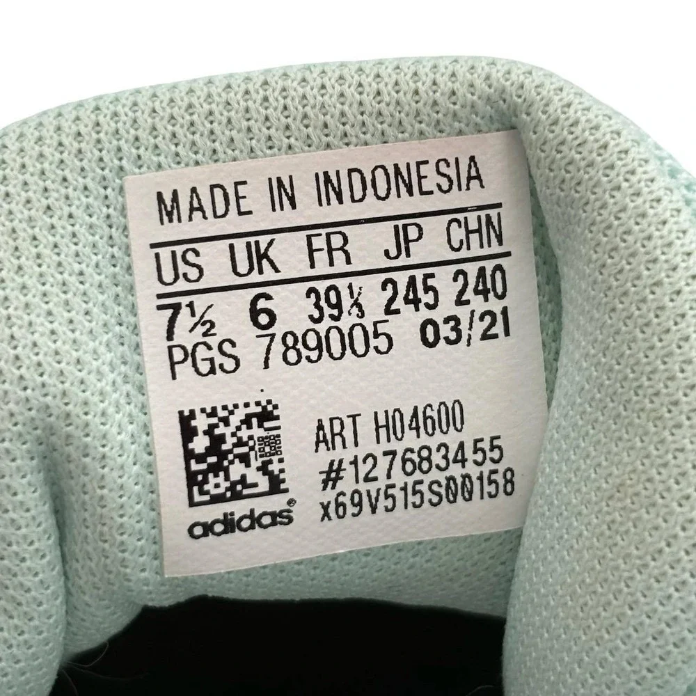Adidas Women Galaxy 5 Halo Mint Running Shoes ART H04600 7.5 Cloudfoam Sneakers